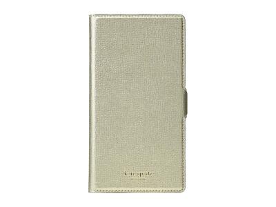 Kate Spade New York 300087 Sylvia Magnetic Folio iPhone XS MAX ONLY Pale Gold