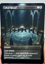 Cabal Ritual Proxy Card with Custom designed art