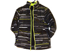ZeroXposur 360 Boys/Girls Striped Pattern Lightweight Jacket Performance Size S8