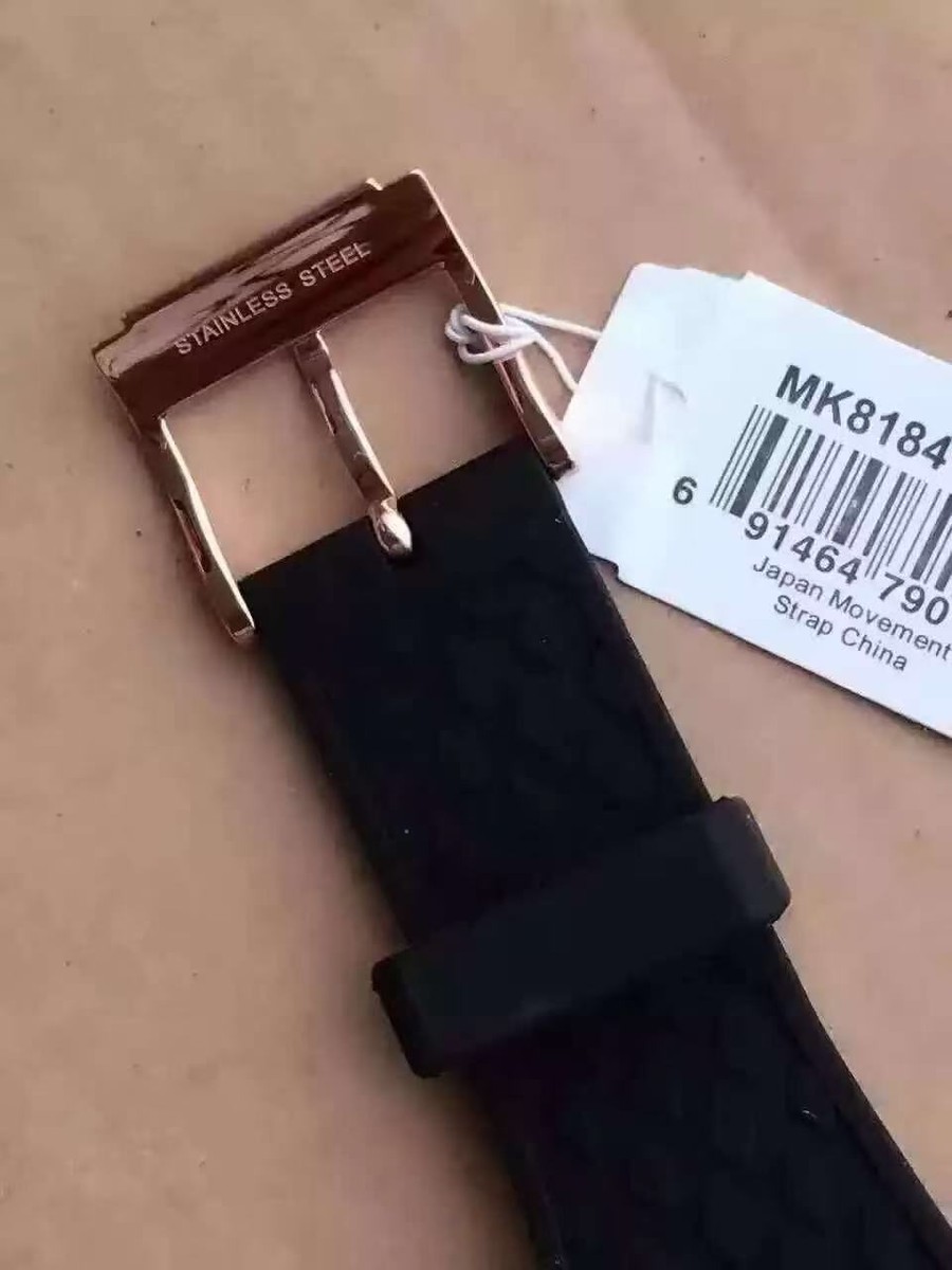 Michael Kors MK8184 Men's Classic Watch - Black/Rose Gold Michael Kors MK8184 Men's Classic Watch - Black/Rose Gold