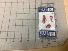 imitation BLOOD JOKE - made in USA - VINTAGE early RARE startle your friends