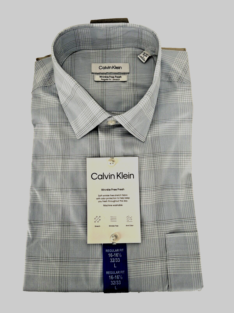 second hand wedding dresses Calvin Klein Men's Slim Fit Dark Grey Dress Pants - Grey main image 1