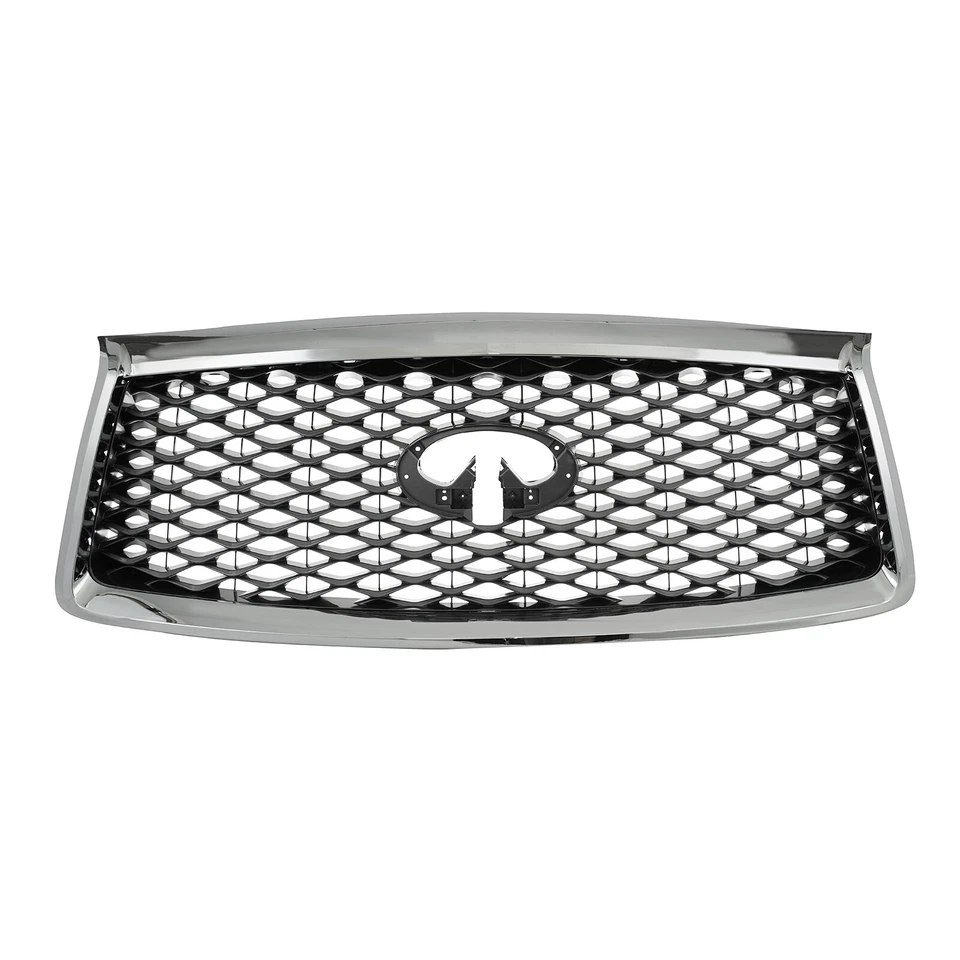 Chrome For 2018 2019 2020 2021 INFINITI QX80 GRILLE W/CAMERA GRILL 623106GW0A Foto 2 de 4