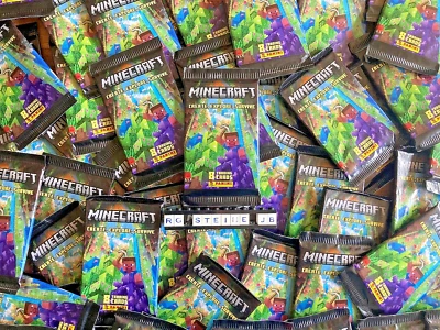 Panini Minecraft Serie 3 Create Explore Survive Trading Cards 10x Booster