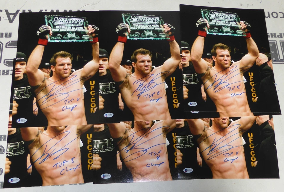 Ryan Bader Signed UFC 11x14 Photo BAS COA The Ultimate Fighter 8 TUF Champ Auto - Image 2 of 4