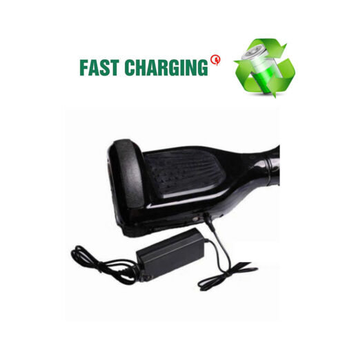 Fast Charger Power Adapter For Swegway/Segway/Hoverboard Balance Board UK Plug - Picture 14 of 17