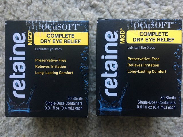 OCuSOFT Retaine MGD Ophthalmic Emulsion Single Use Container, White ...