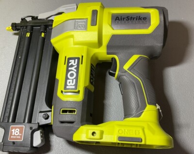 RYOBI 18V Airstrike Brad Nailer 18GA P321 W/ Battery & Charger Open Box