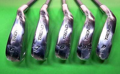 New TREND AFS Impact RH Golf Irons 6-9 + PW Aftershock