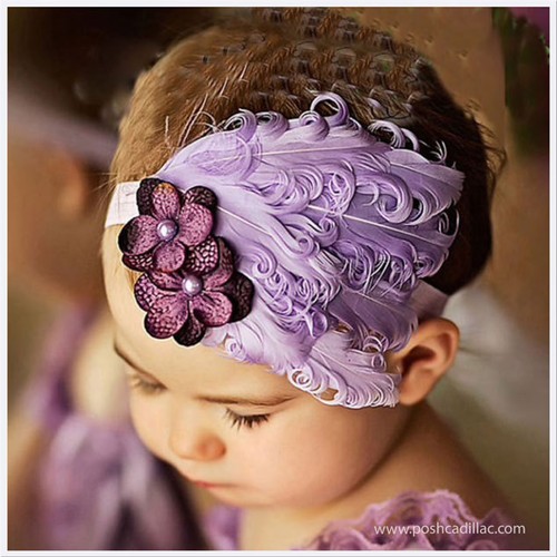 LUXE Glam Victorian Hat Style Headband 