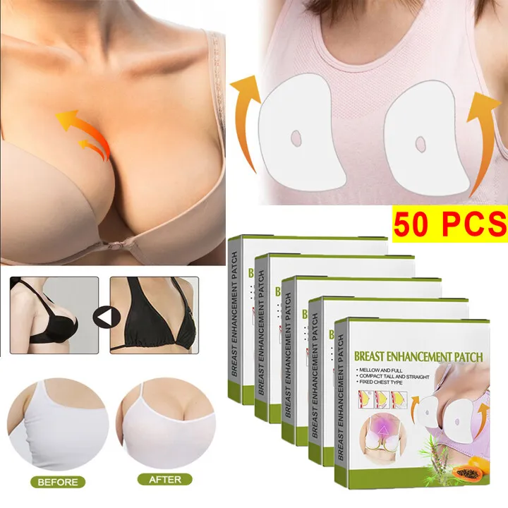 50x Breast Enhancement Patch Plant Ingredients Bust Enlargement Lifting  Patch