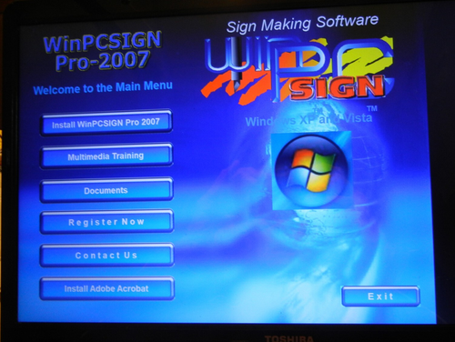 2007 WINPCSIGN PRO CUTTING, DESIGN AND PRINTING. VECTOR SOFTWARE XP, 7, 10 - Picture 6 of 19