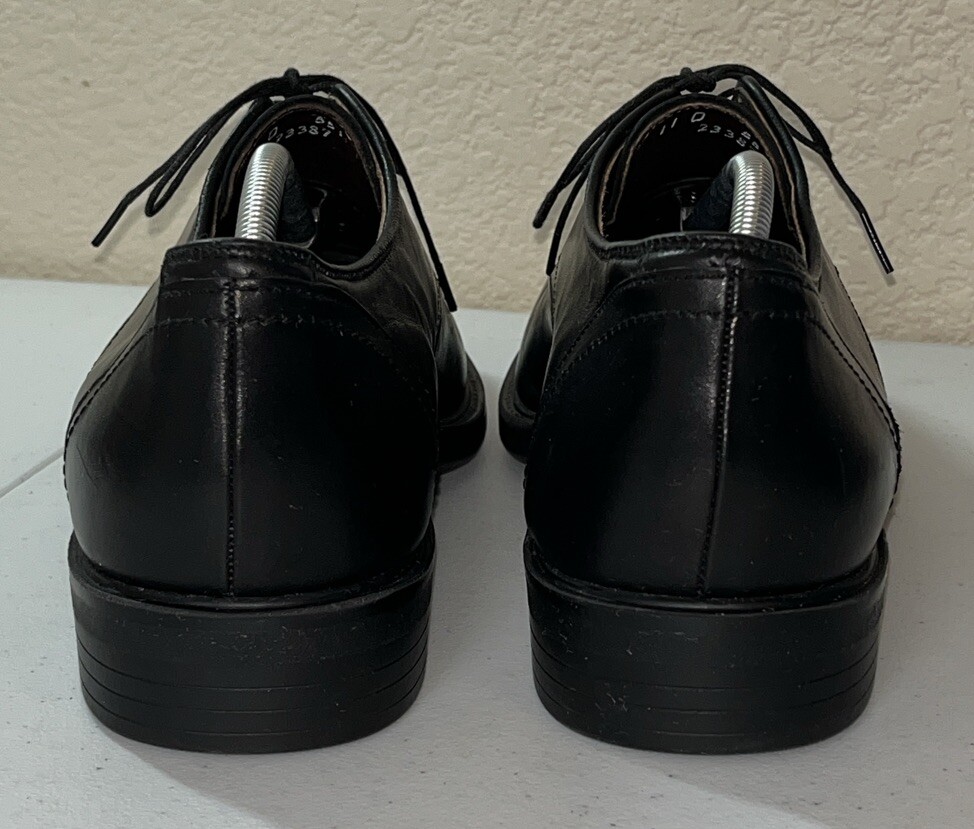 Allen Edmonds Shoes Mens Black 11D Cushion Heel Pad Dress  display picture 1