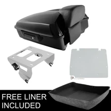 Chopped Trunk Backrest Solo Mount Base Plate Fit For Harley Road Glide 2014-2025