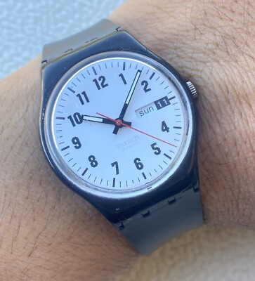 Swatch Watch SIDE GK252 AG 1996 Vintage Swatch Watch Unisex | eBay