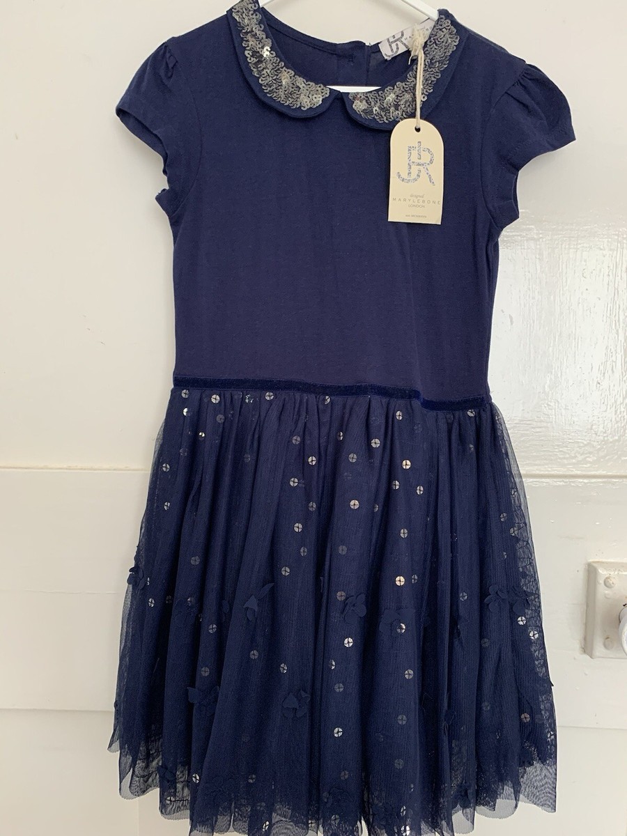 Marylebone Short-Sleeve Dress - navy｜ファッション 