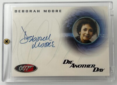 Deborah Moore - Autograph Card A35 - James Bond 007 Die Another Day