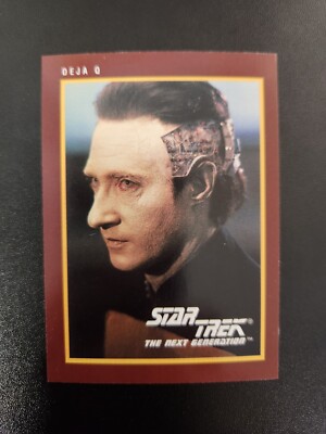 1991 Impel Star Trek The Next Generation Deja Q #200 Base Card