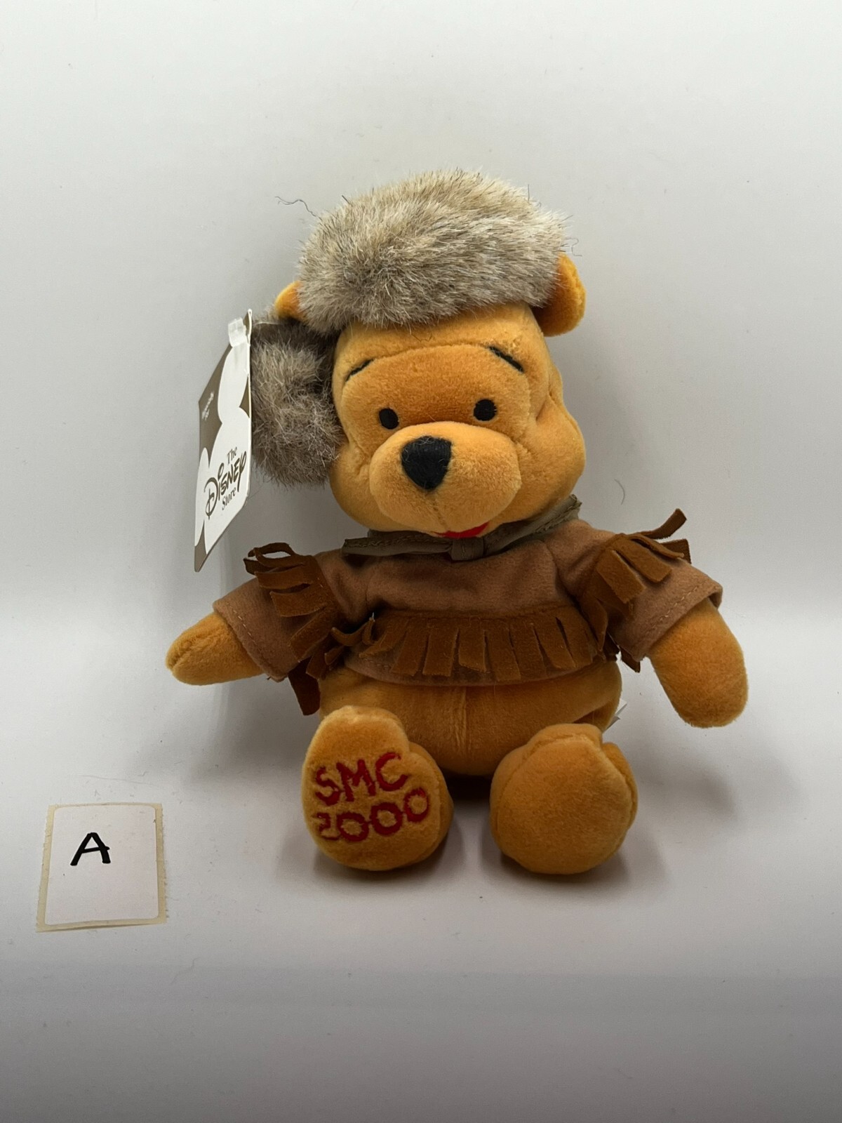 Vintage The Disney Store Winnie The Pooh Bean Bag - Frontier Pooh NWT