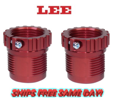 Lee Precision Spline Drive Breech Lock Bushings RED - 2 Pack NEW!! 90063