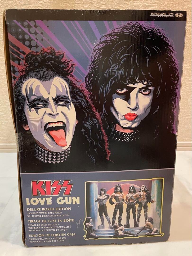 KISS ラブガン デラックス ボックス エディション　マクファーレントイズ Mcfarlane Toys KISS LOVE GUN 7 FIGURES DELUXE BOXED Edition