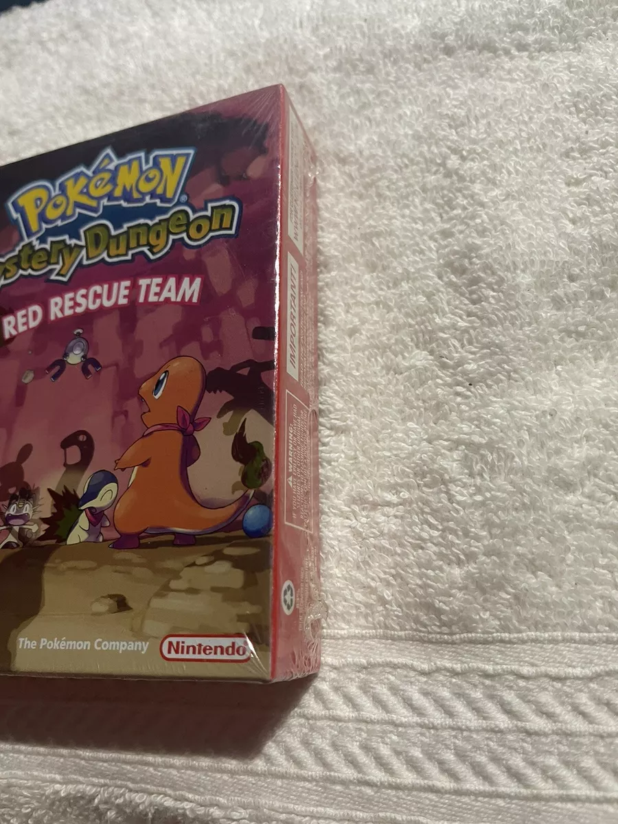 Pokemon Mystery Dungeon: Red Rescue Team Game Boy Advance GBA New Sealed H  Seam 45496737764