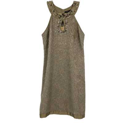 how to cut halter neck dress Amedeo Plunge Halter Neck Maxi Dress
