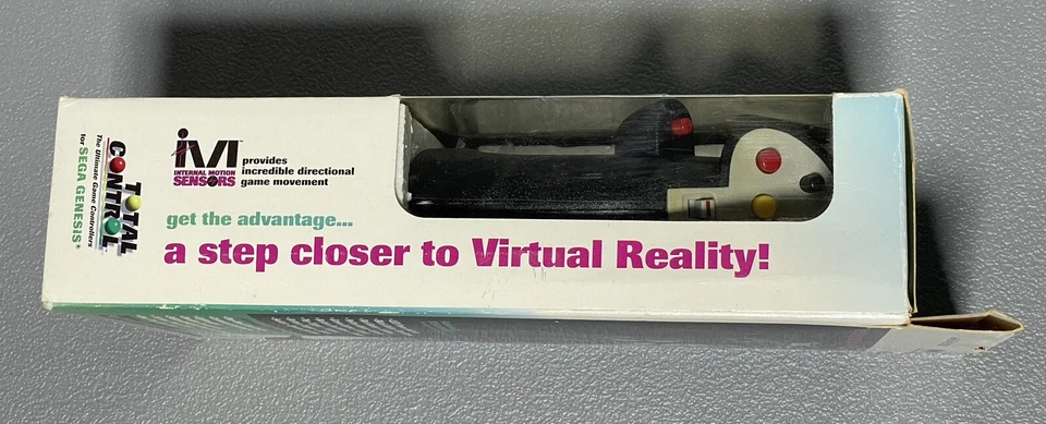 TOTAL CONTROL - 世嘉 Genesis 飞行杆 - 全新 - 罕见!!! — 第 2/4 张图片