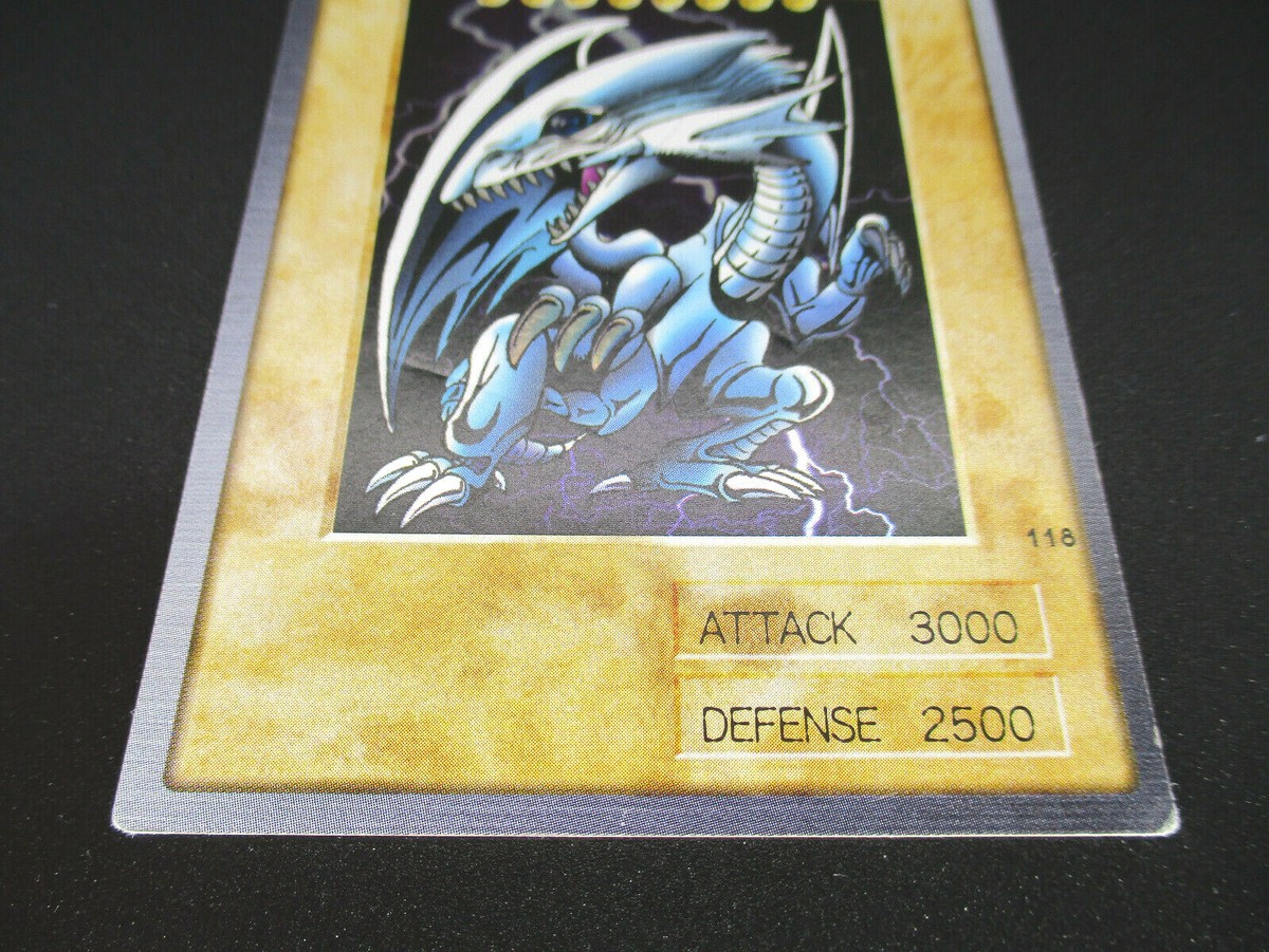 Blue Eyes White Dragon Bandai Yu-Gi-Oh! Number 118 English Rare