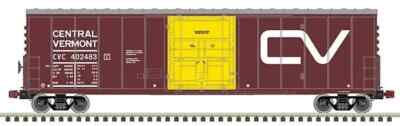 Central Vermont RR NSC 50' Newsprint Plug-Door Boxcar 402312 Atlas 20006525