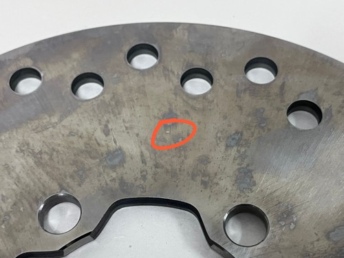 HONDA TRX700XX FOURTRAX 2008-2009 REAR BRAKE DISK # 43251-HP6-A01 NEW (614)IR - Picture 4 of 8