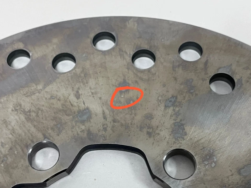 DISCO FRENO TRASERO HONDA TRX700XX FOURTRAX 2008-2009 # 43251-HP6-A01 NUEVO (614)IR Foto 4 de 4