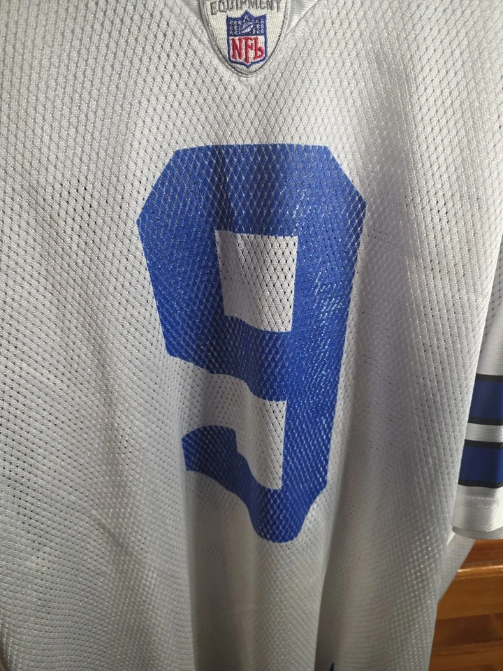 Camiseta deportiva blanca Reebok On Field de los Dallas Cowboys Tony Romo #8 talla XLarge XL Foto 2 de 4