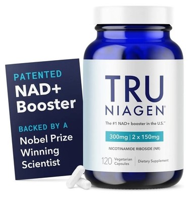 TRU NIAGEN Patented NAD Supplement for Brain Function,Anti Aging&Cell Regenerati