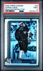 2025 Topps Chrome #99 Aaron Judge Negative Refractors PSA 9