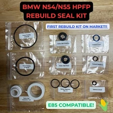 BMW 135i/335i/535i, N54/Early N55 HPFP, Pump Rebuild Seal Kit