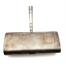 Vintage Table Crumb Sweeper Silver Plated  Lint Brush **