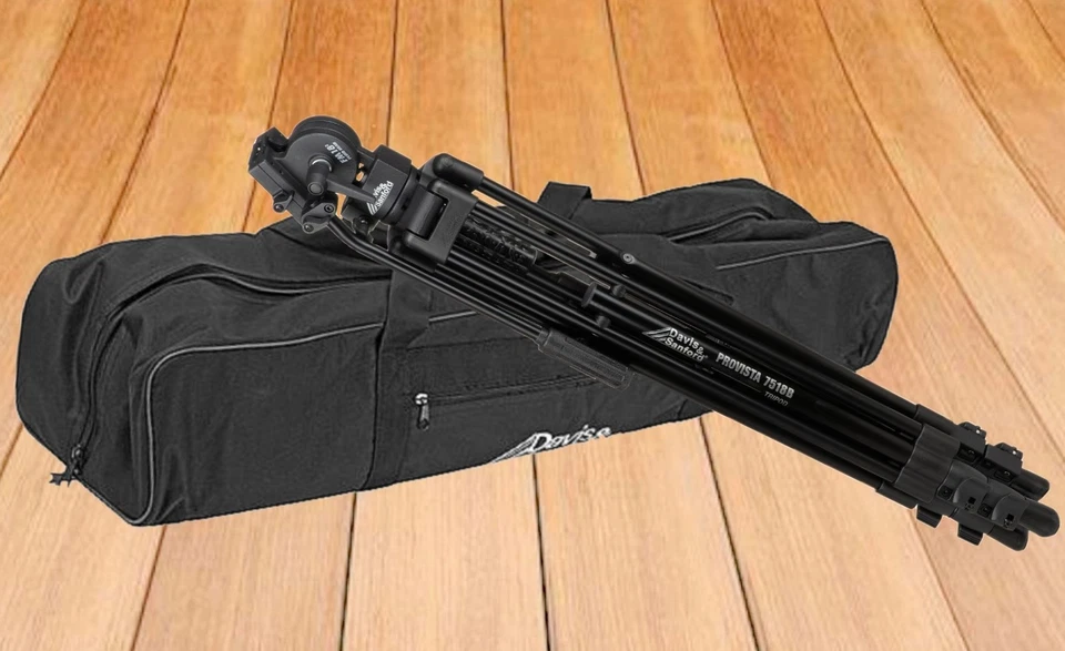 Davis & Sanford Provista 7518B Tripod With FM18 Fluid Head 18lb Capacity 28"-64" - Image 3 of 4