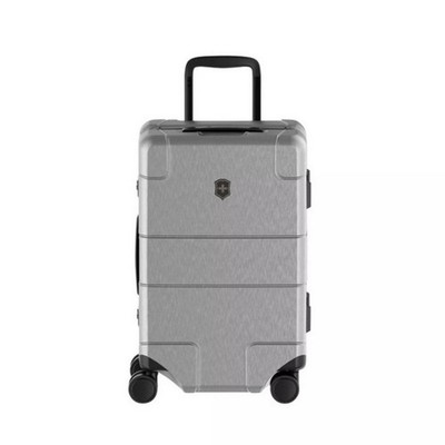 NEW Victorinox Lexicon Framed Hardside F.F Wheelaboard Spinner Brushed Silver 55