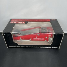 Vintage Sears Craftsman 9-50151 Miniature Model Aluminum Racing Jack Red Diecast