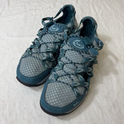 Chaco Performance Footwear Outcross Womens Athletic Shoes Size 7 Teal Green Gray