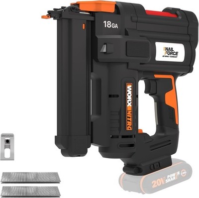 WORX WX844.9 Nitro 20V 18GA Akku-Tacker - 80 Klammern/min, ohne Akku & Ladegerät