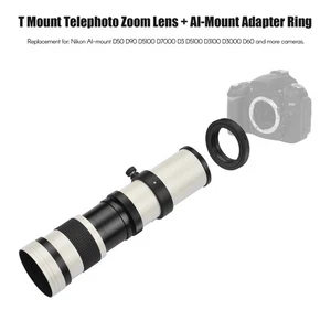 Caméra Super Telephoto Zoom Objectif F/8.3-16 420-800mm Avec Adaptateur Anneau Unive BCPO
