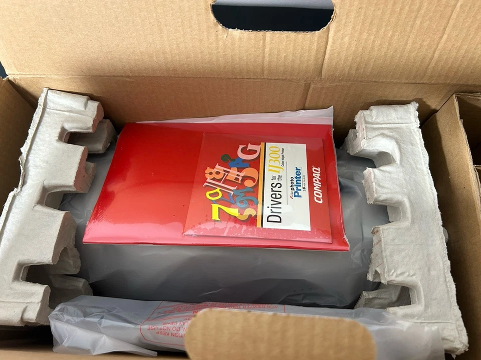 Compaq IJ300 Color Inkjet Printer Open Box Missing Ink - Image 4 of 4