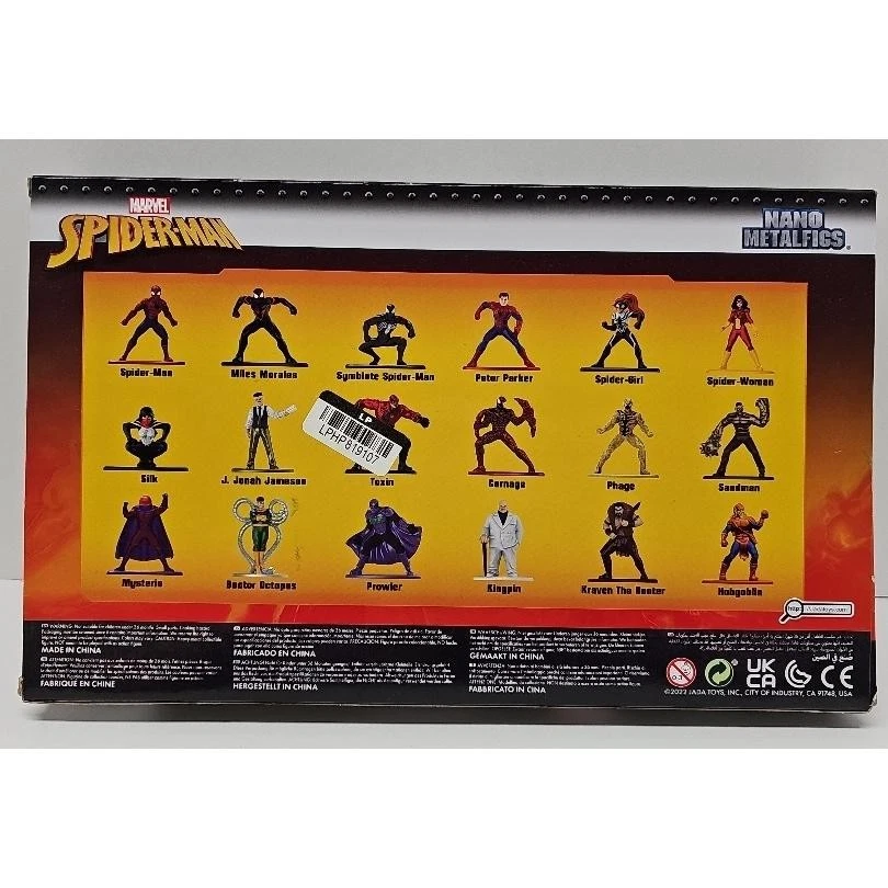 Figuras de acción de juguete Jada Marvel Spiderman Nano figuras de metal DieCast Collector serie 3 Foto 4 de 4