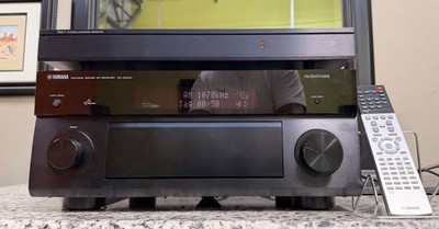 Yamaha Aventage RX-A3010 9.2 Channel AV Receiver - Scratched but barely used!