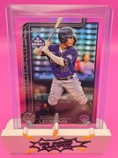 2025 Topps Pro Debut Bairon Ledesma Fuchsia Foil /199
