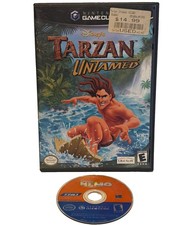 Nintendo Gamecube 2001 - Tarzan Untamed w/ Box (Works) & Finding Nemo Game Only