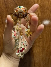 Lunch At The Ritz FABULOUS Cinderella Carriage Clip On Earrings