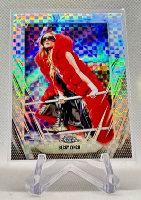 2026 Topps Chrome WWE Becky Lynch X-Fractor Parallel #11